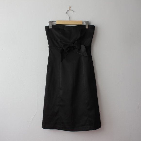 RW&CO Black Strapless Dress - Picture 3 of 8